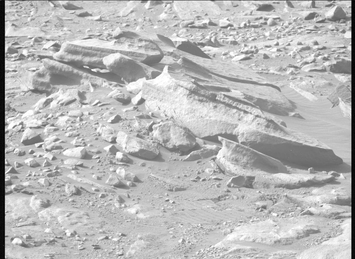 Mars image captured by MCZ_LEFT on Perseverance