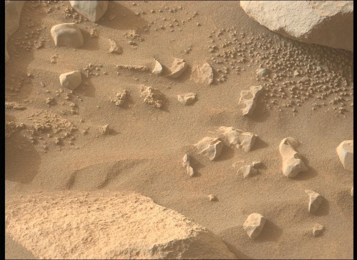 Mars rover photo