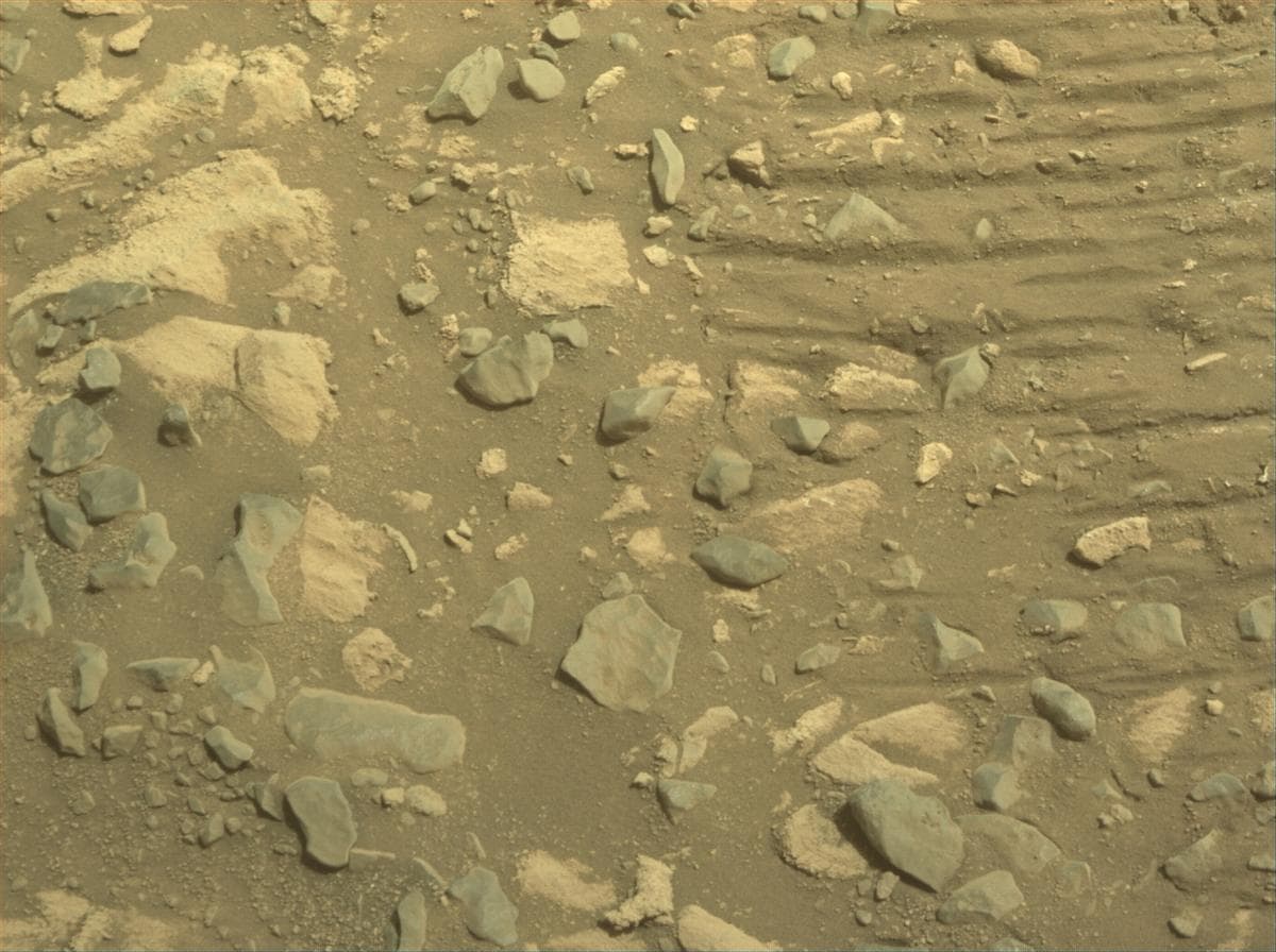 Mars image captured by FRONT_HAZCAM_RIGHT_A on Perseverance
