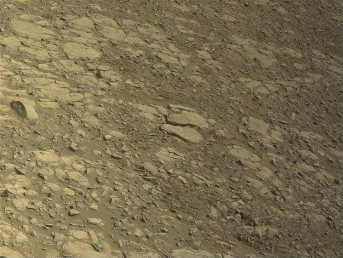Mars image captured by NAVCAM_LEFT on Perseverance