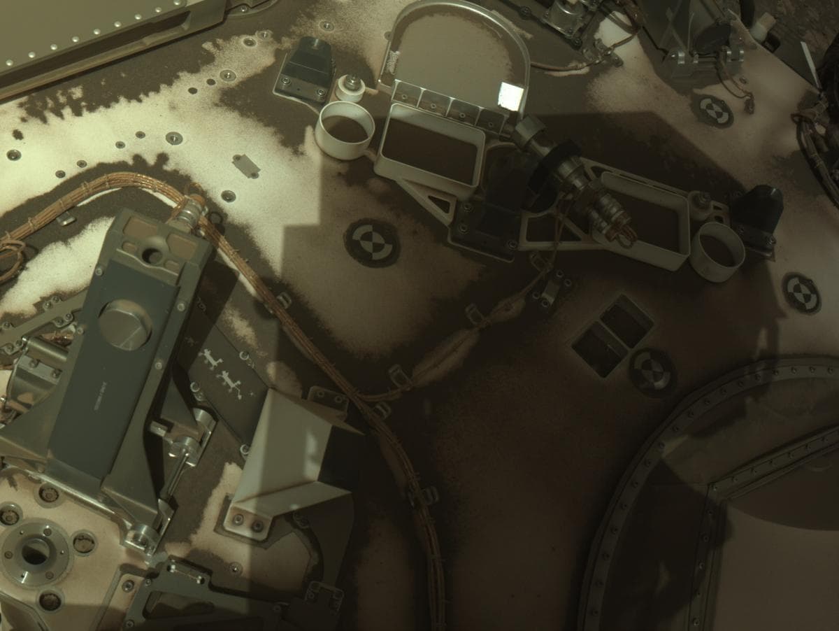 Mars image captured by NAVCAM_LEFT on Perseverance