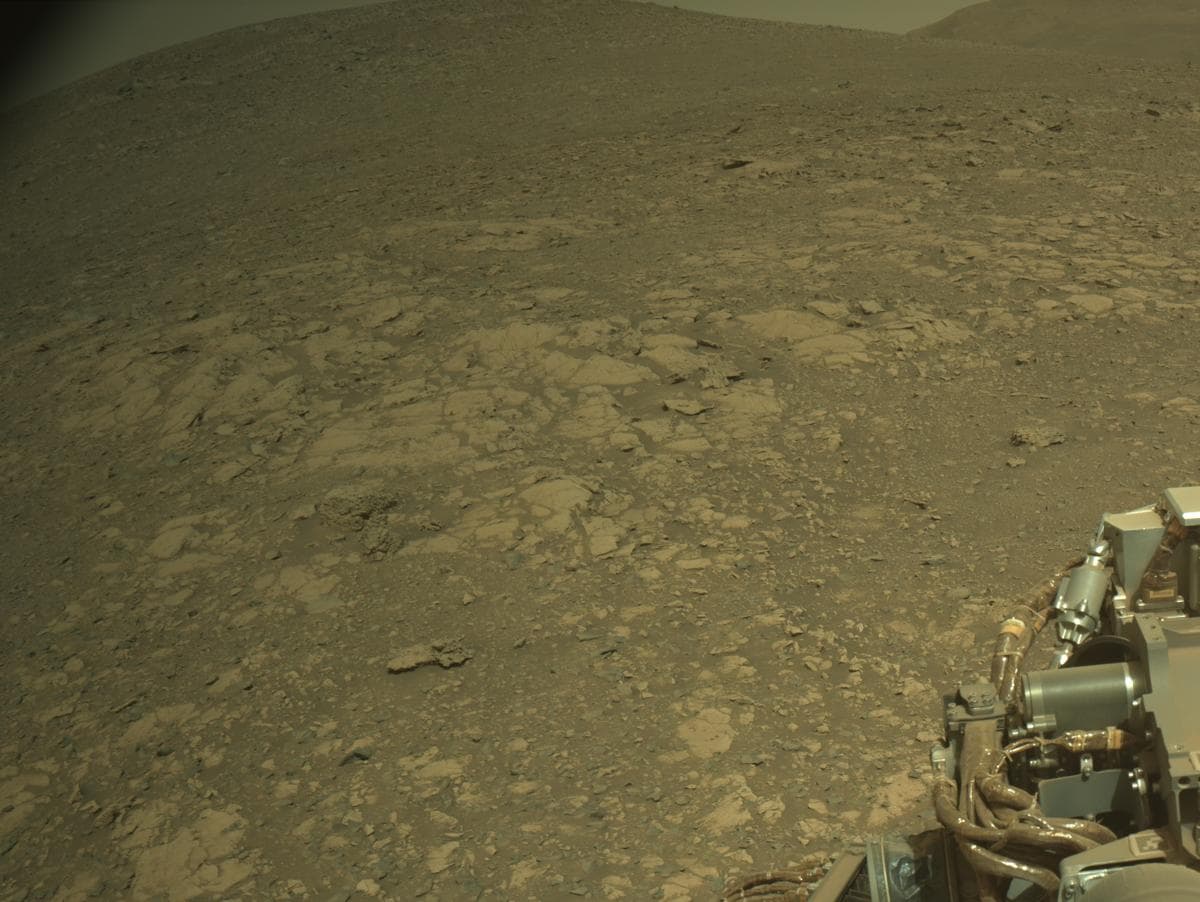 Mars image captured by NAVCAM_LEFT on Perseverance