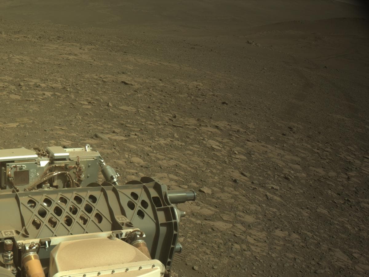 Mars image captured by NAVCAM_LEFT on Perseverance