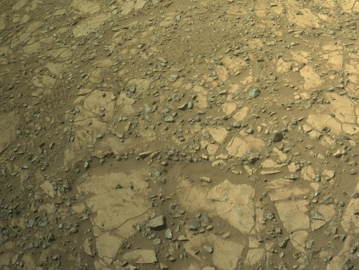 Mars image captured by NAVCAM_LEFT on Perseverance