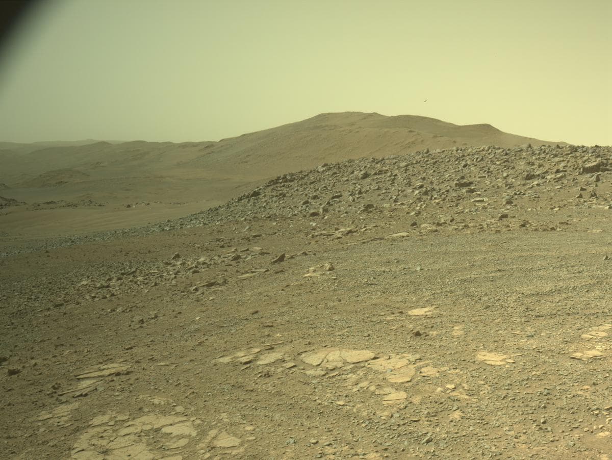 Mars image captured by NAVCAM_LEFT on Perseverance