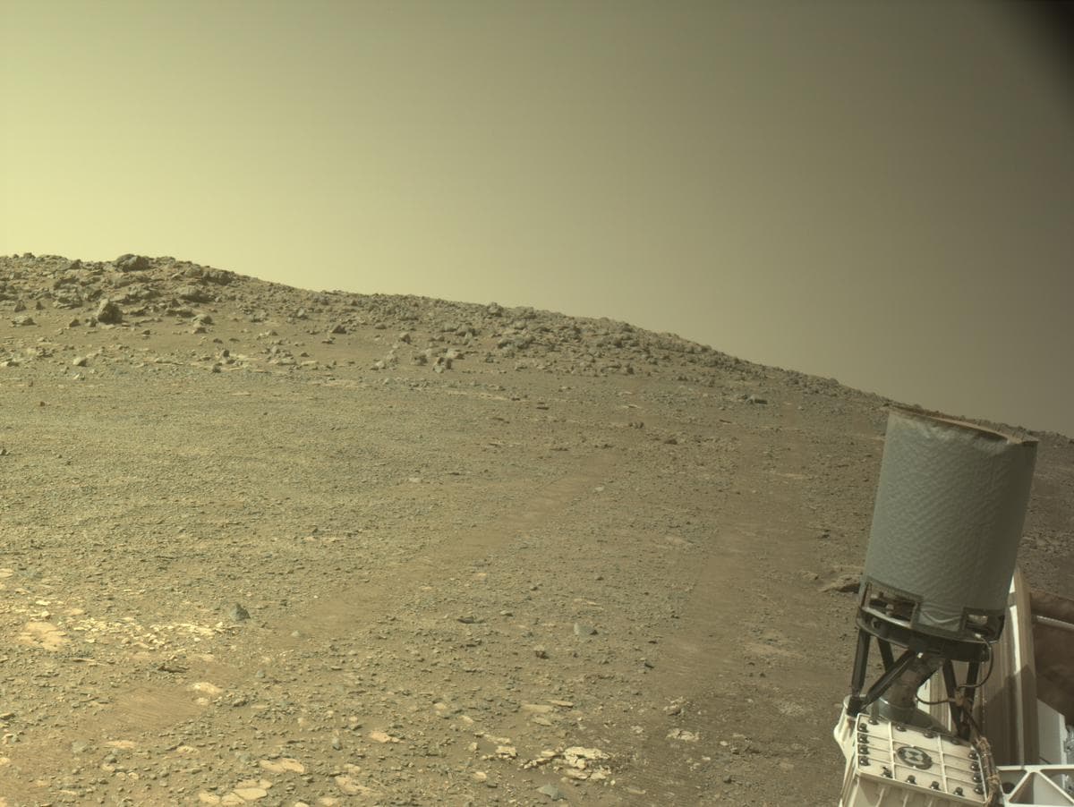 Mars image captured by NAVCAM_LEFT on Perseverance