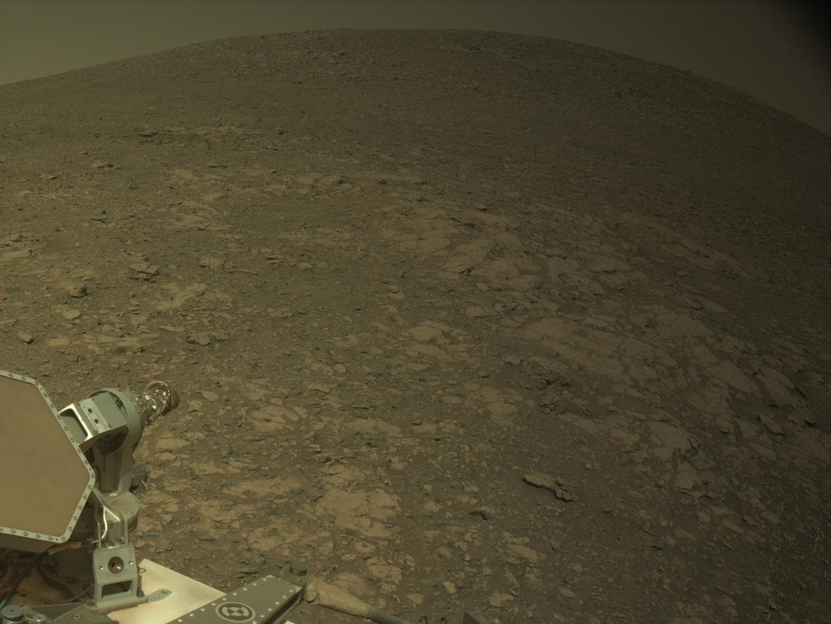 Mars image captured by NAVCAM_LEFT on Perseverance