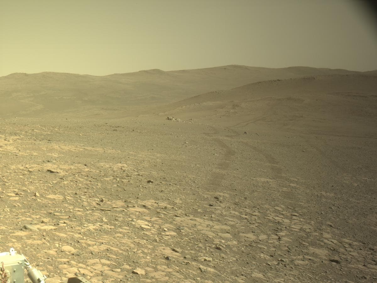 Mars rover photo