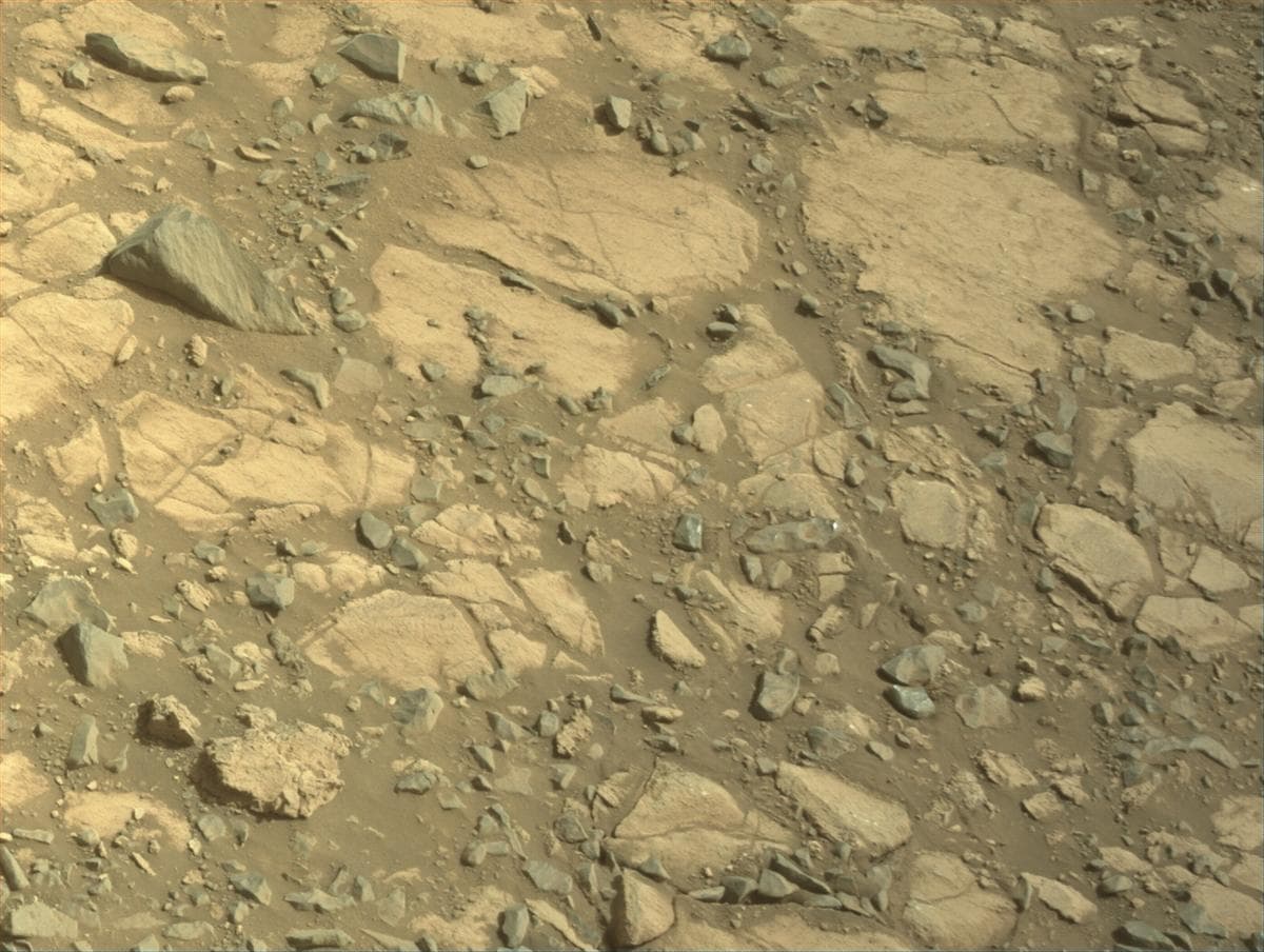 Mars image captured by NAVCAM_RIGHT on Perseverance