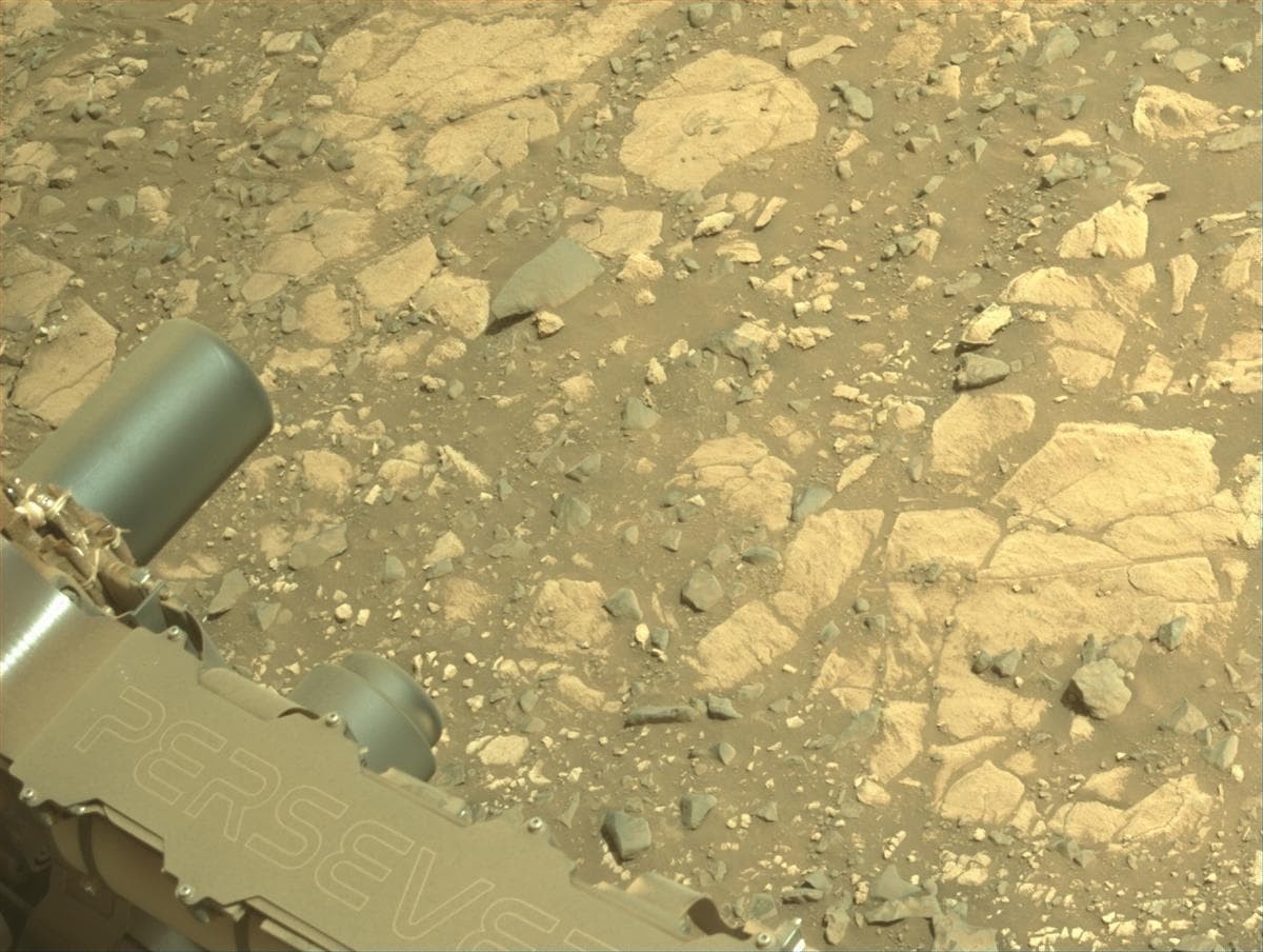 Mars image captured by NAVCAM_RIGHT on Perseverance