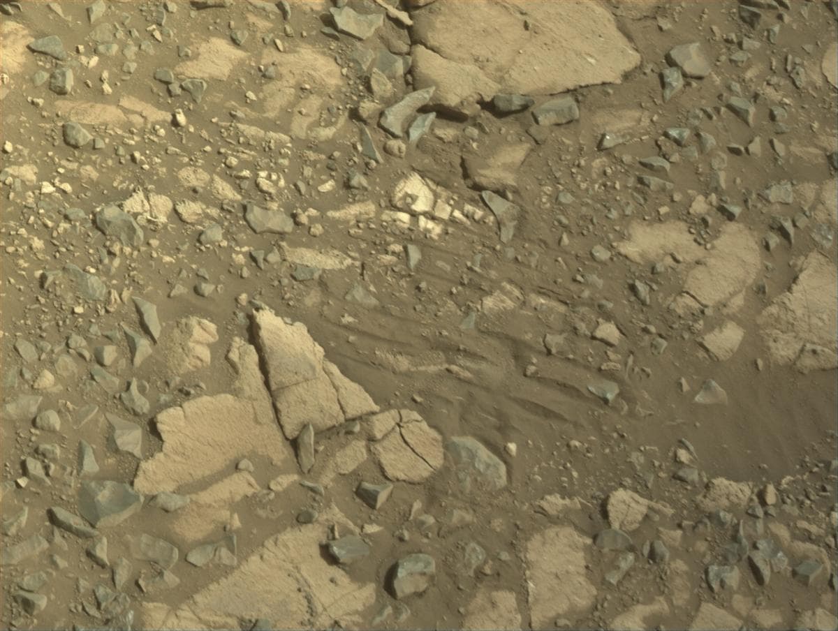 Mars image captured by NAVCAM_RIGHT on Perseverance