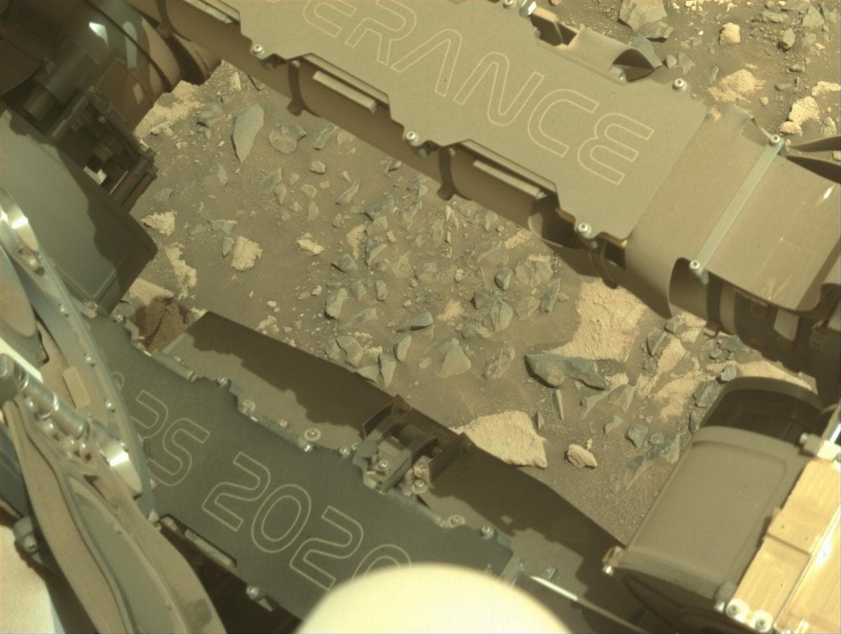 Mars image captured by NAVCAM_RIGHT on Perseverance