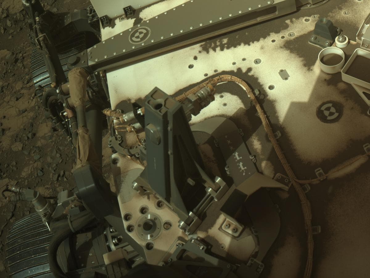 Mars image captured by NAVCAM_RIGHT on Perseverance
