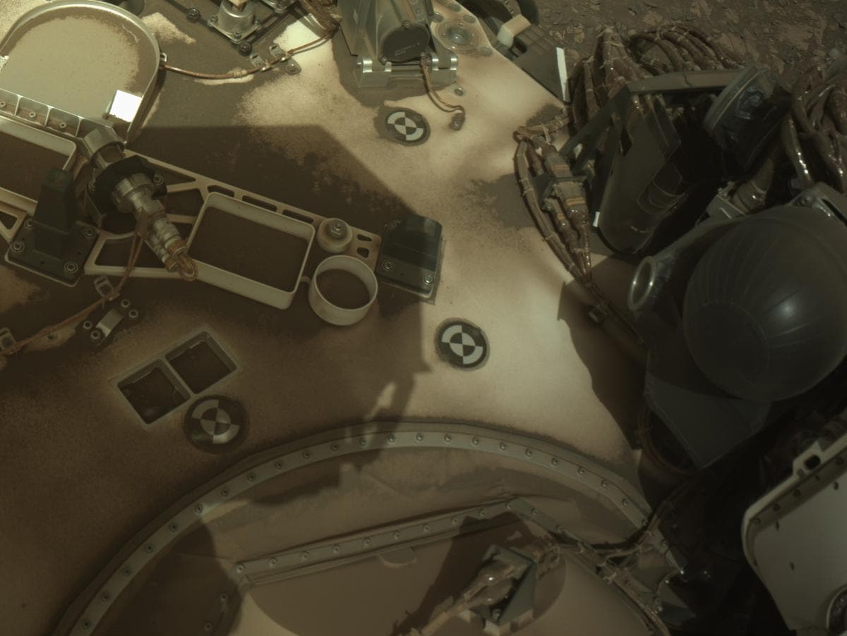 Mars image captured by NAVCAM_RIGHT on Perseverance