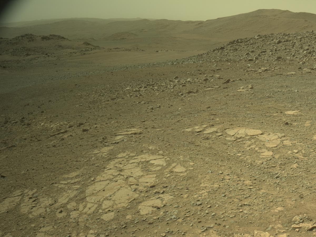 Mars image captured by NAVCAM_RIGHT on Perseverance