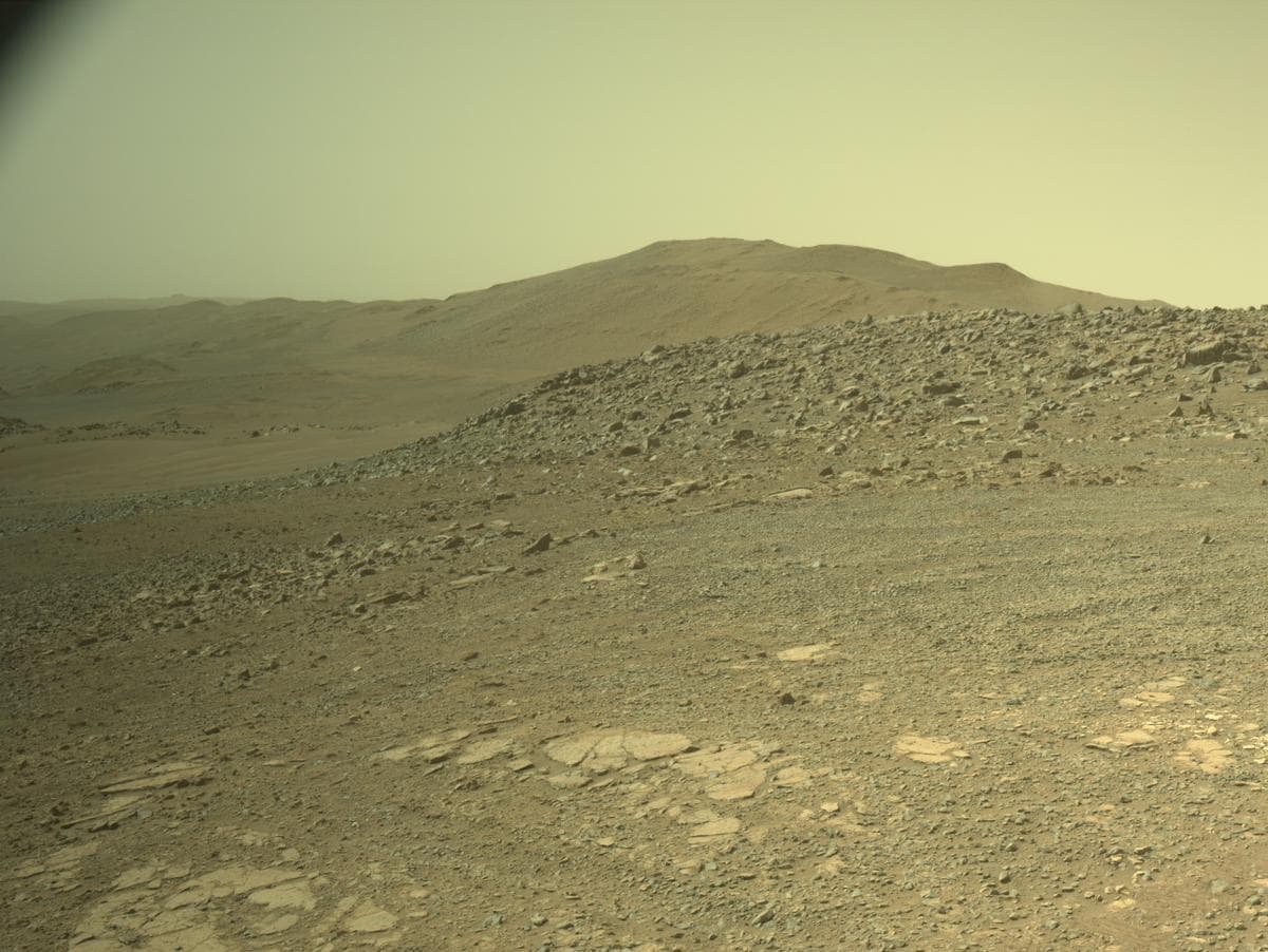 Mars image captured by NAVCAM_RIGHT on Perseverance
