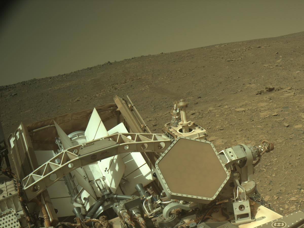 Mars rover photo