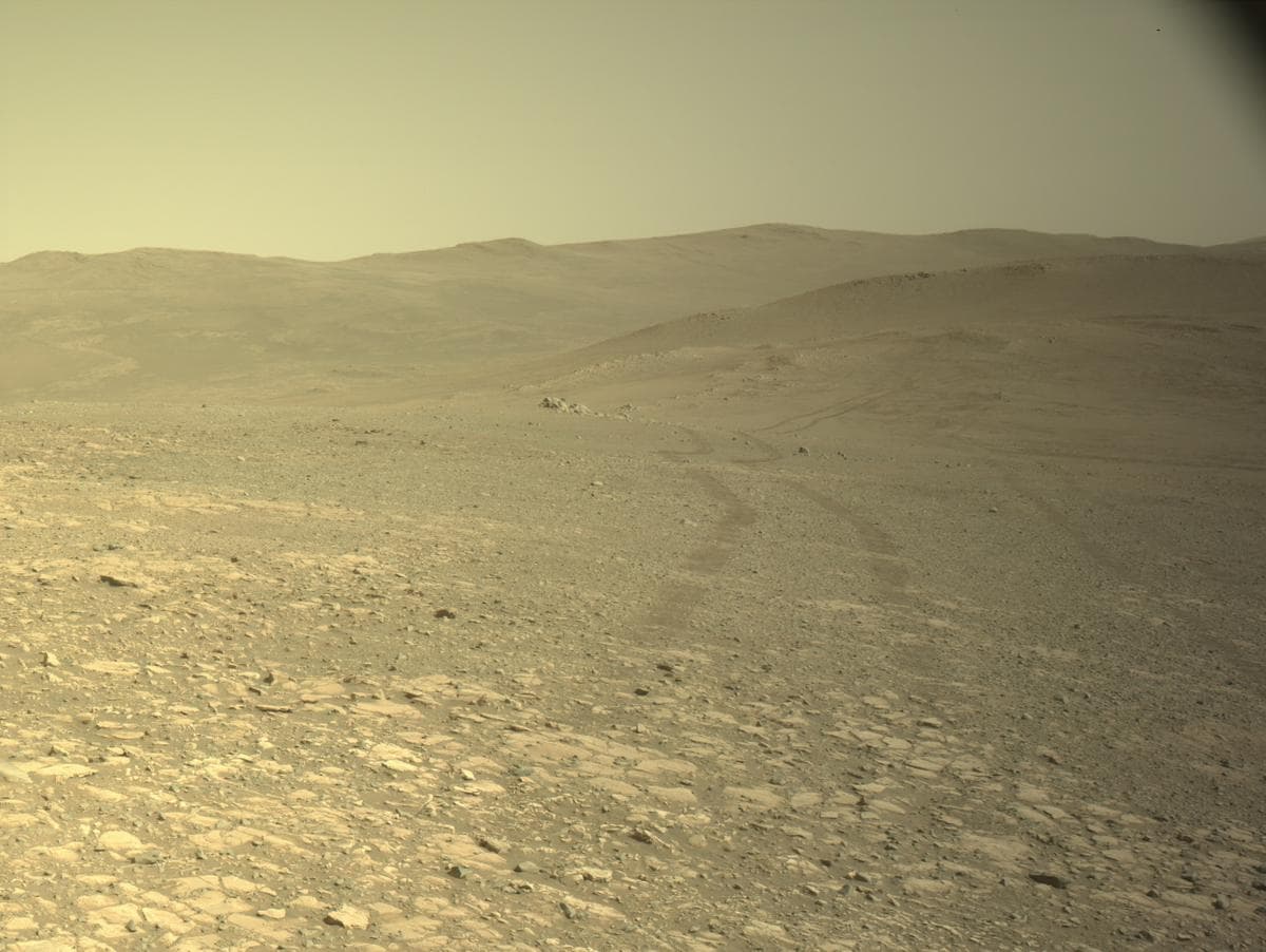 Mars rover photo