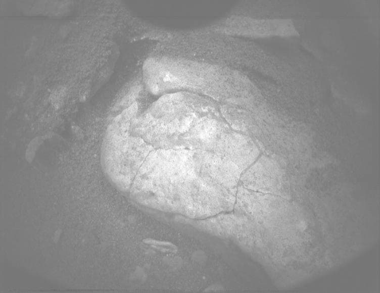 Mars image captured by PIXL_MCC on Perseverance
