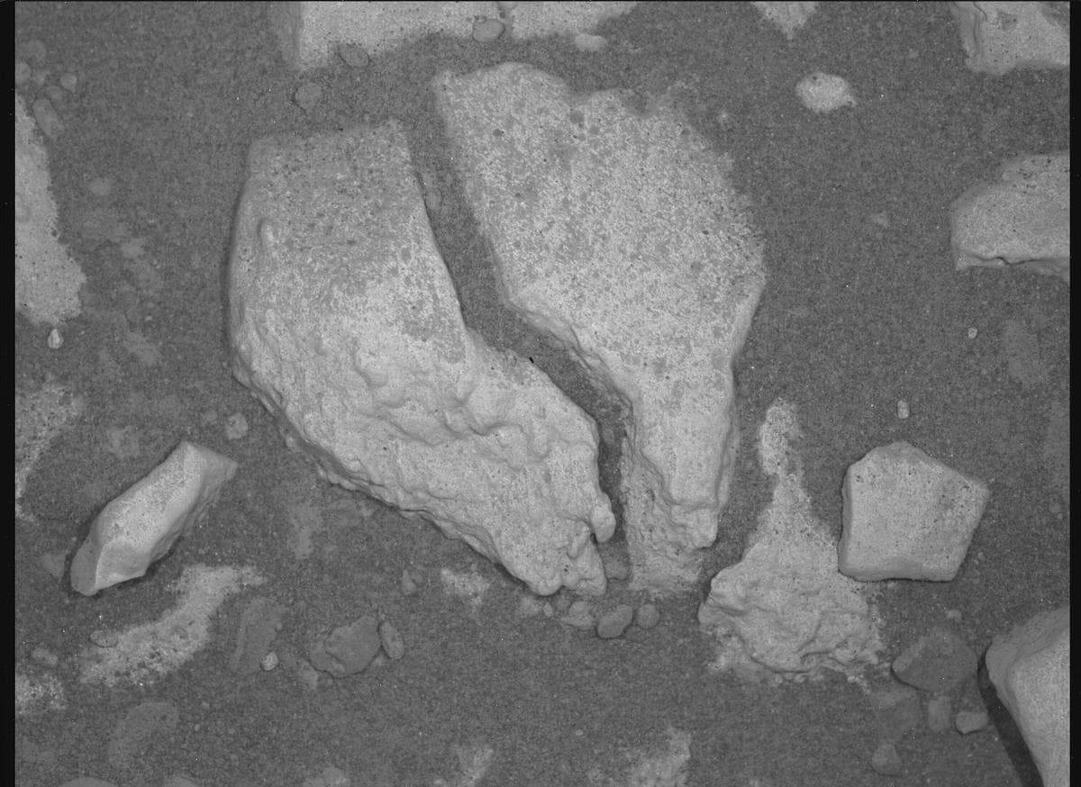 Mars rover photo
