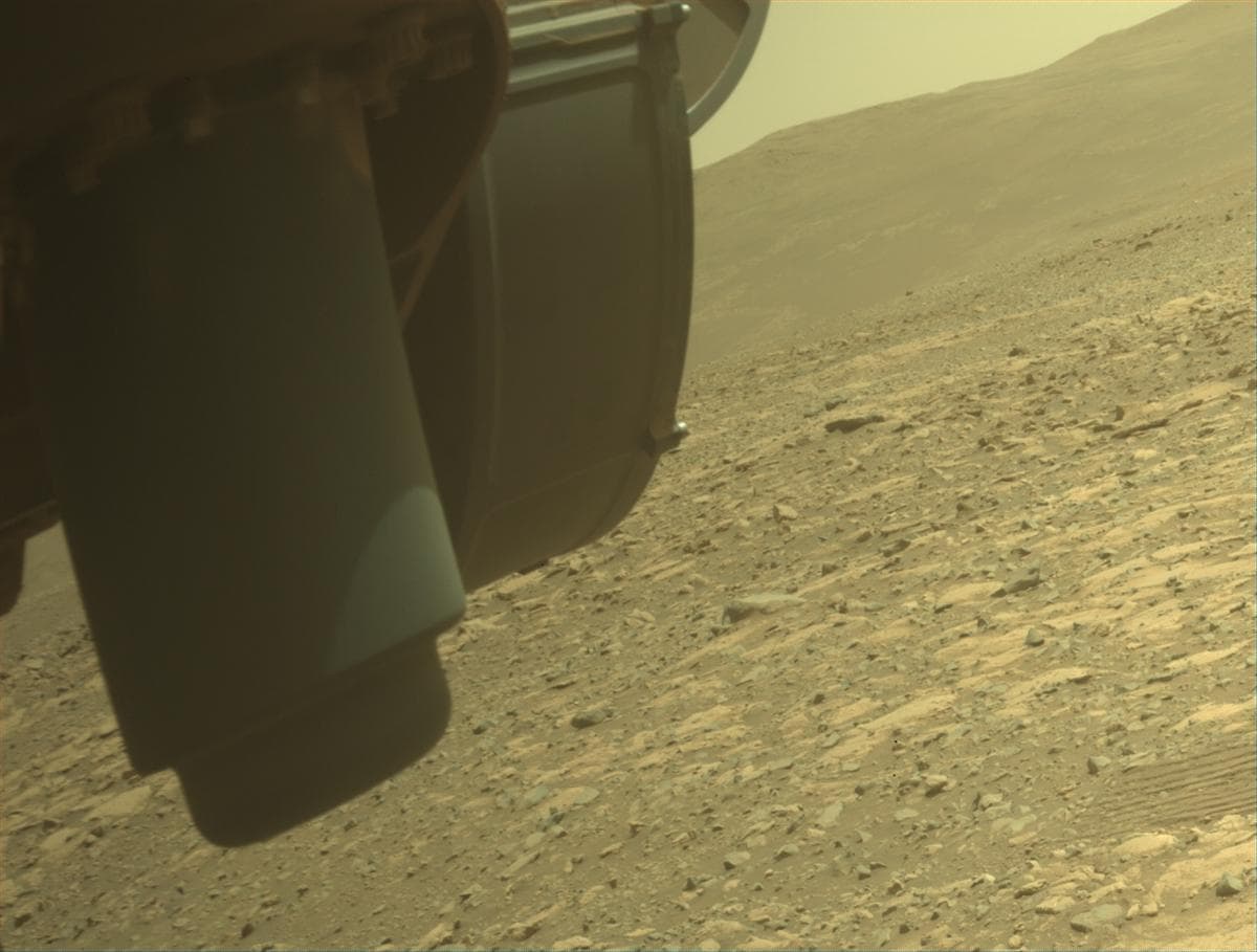 Mars rover photo