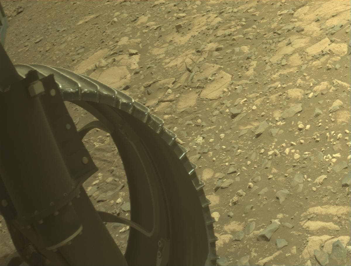 Mars rover photo