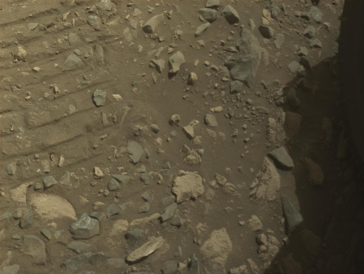 Mars rover photo