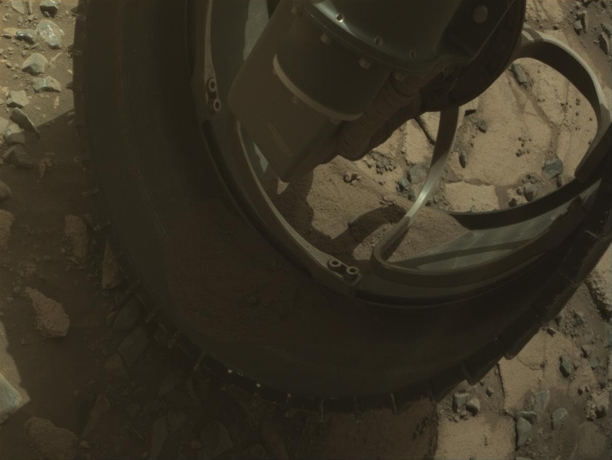 Mars image captured by FRONT_HAZCAM_RIGHT_A on Perseverance