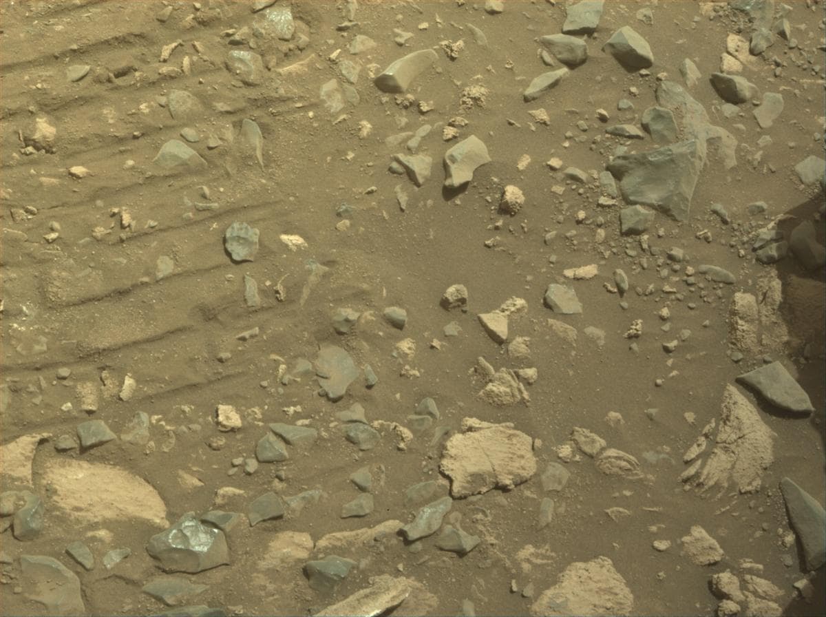 Mars image captured by FRONT_HAZCAM_RIGHT_A on Perseverance