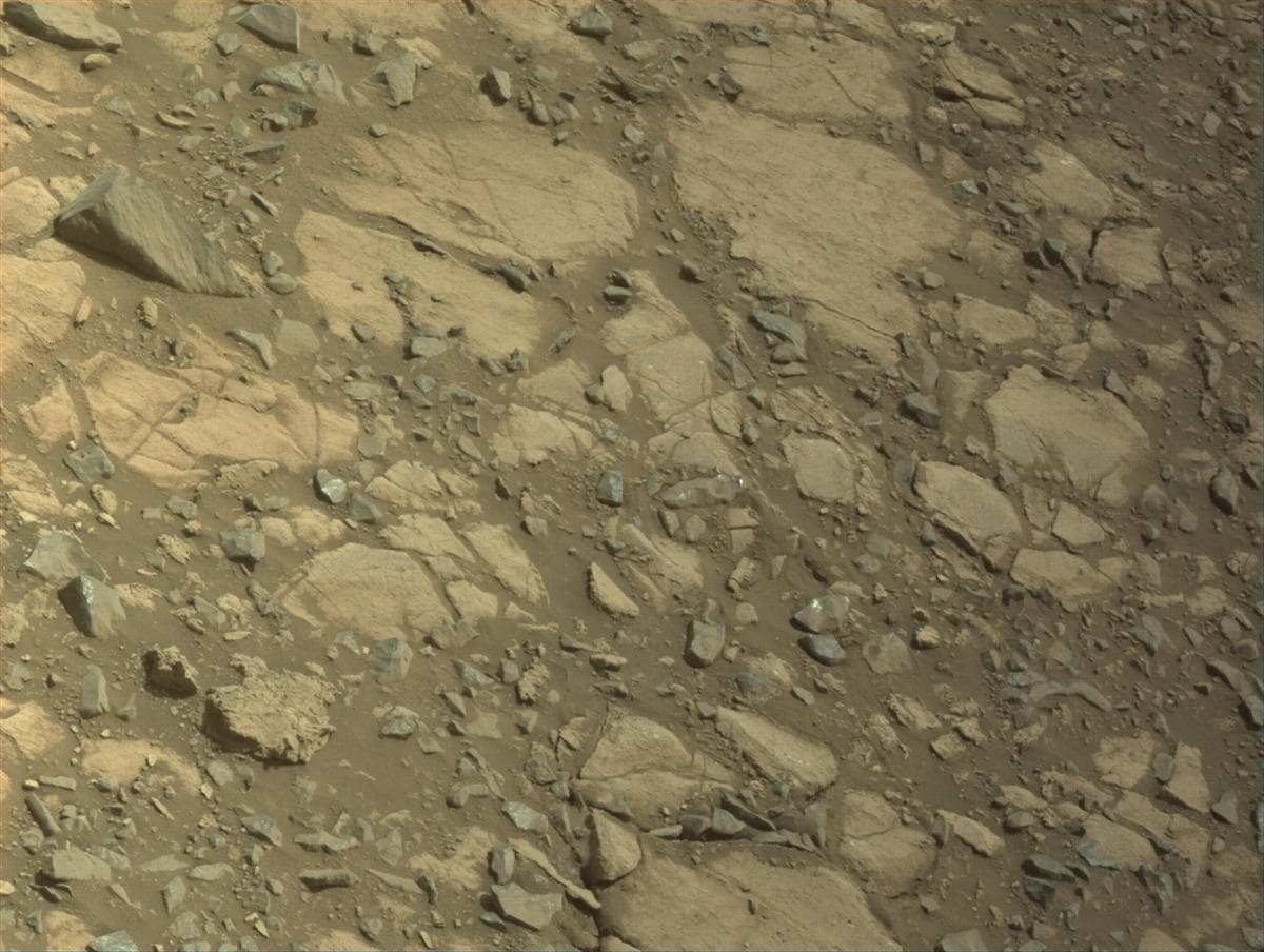 Mars image captured by NAVCAM_LEFT on Perseverance