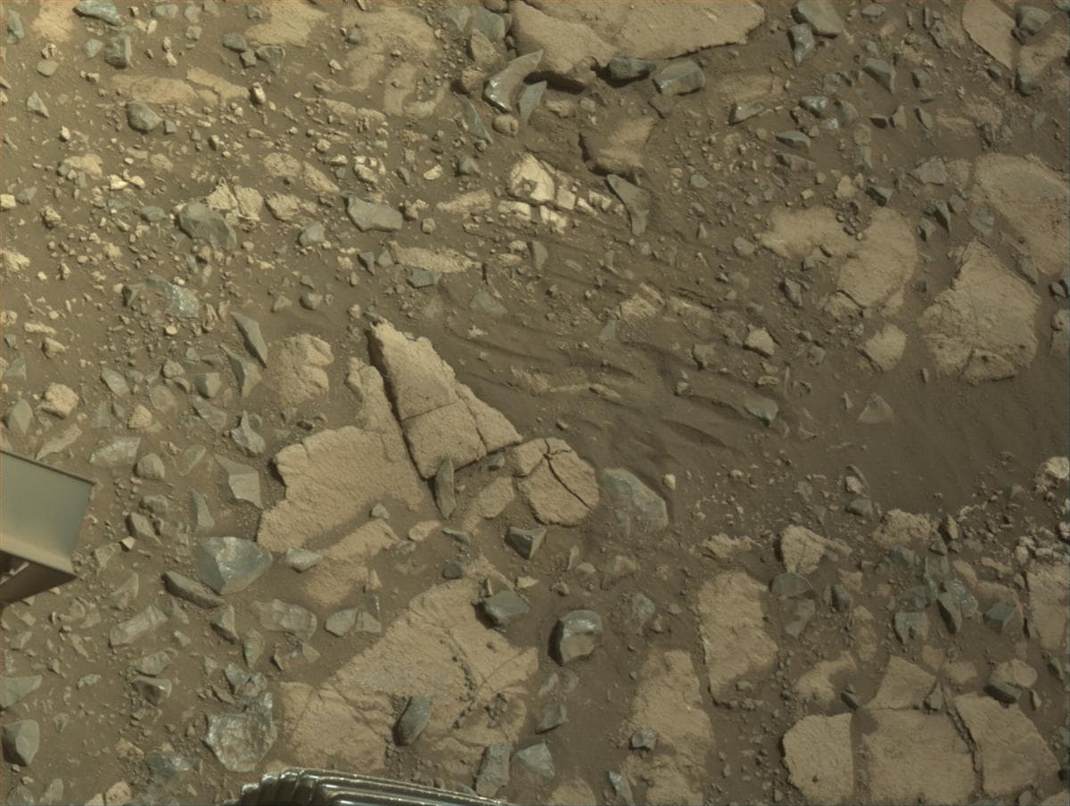 Mars image captured by NAVCAM_LEFT on Perseverance