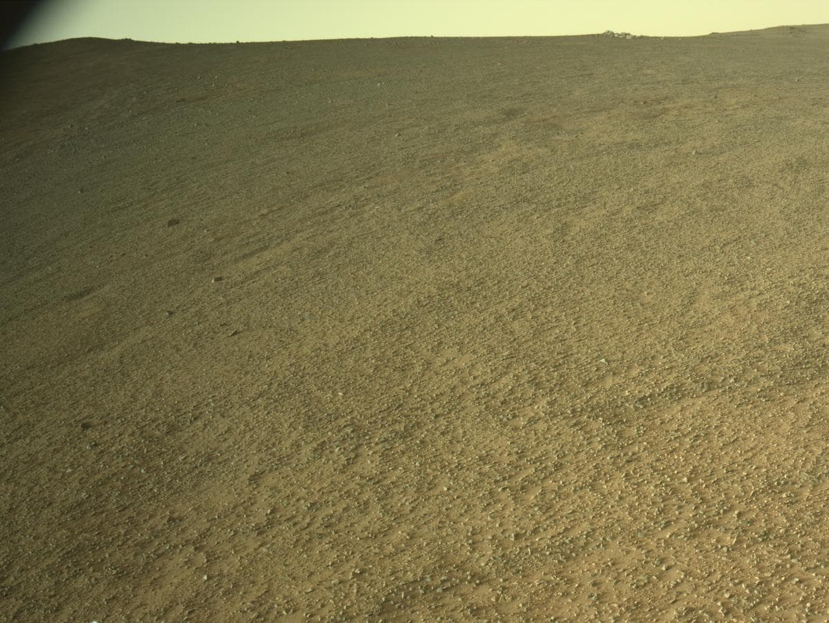 Mars image captured by NAVCAM_LEFT on Perseverance