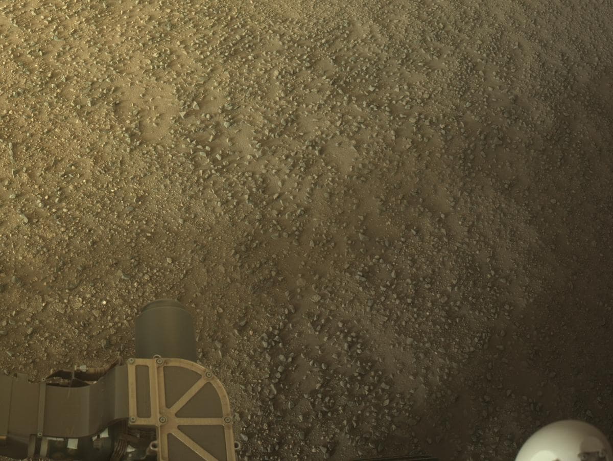 Mars image captured by NAVCAM_LEFT on Perseverance