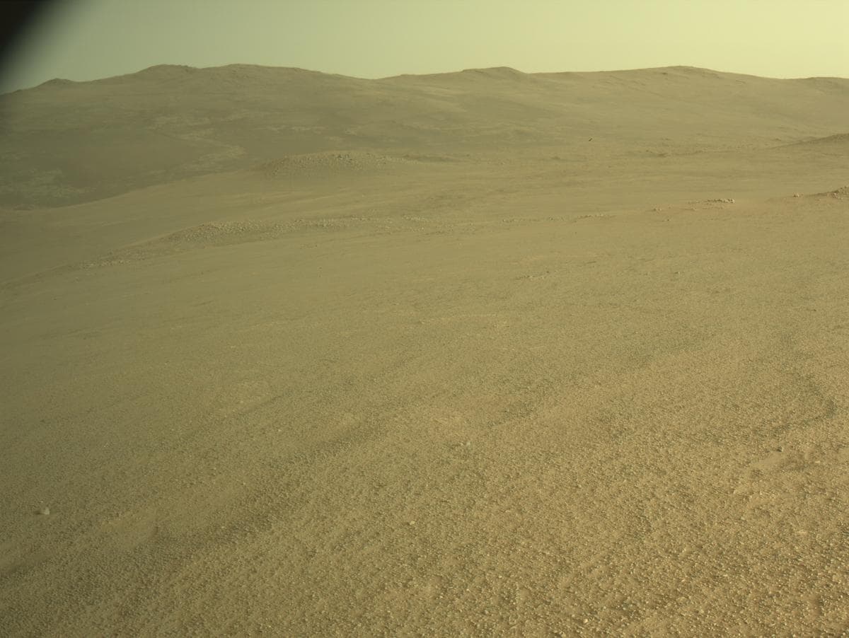 Mars image captured by NAVCAM_LEFT on Perseverance