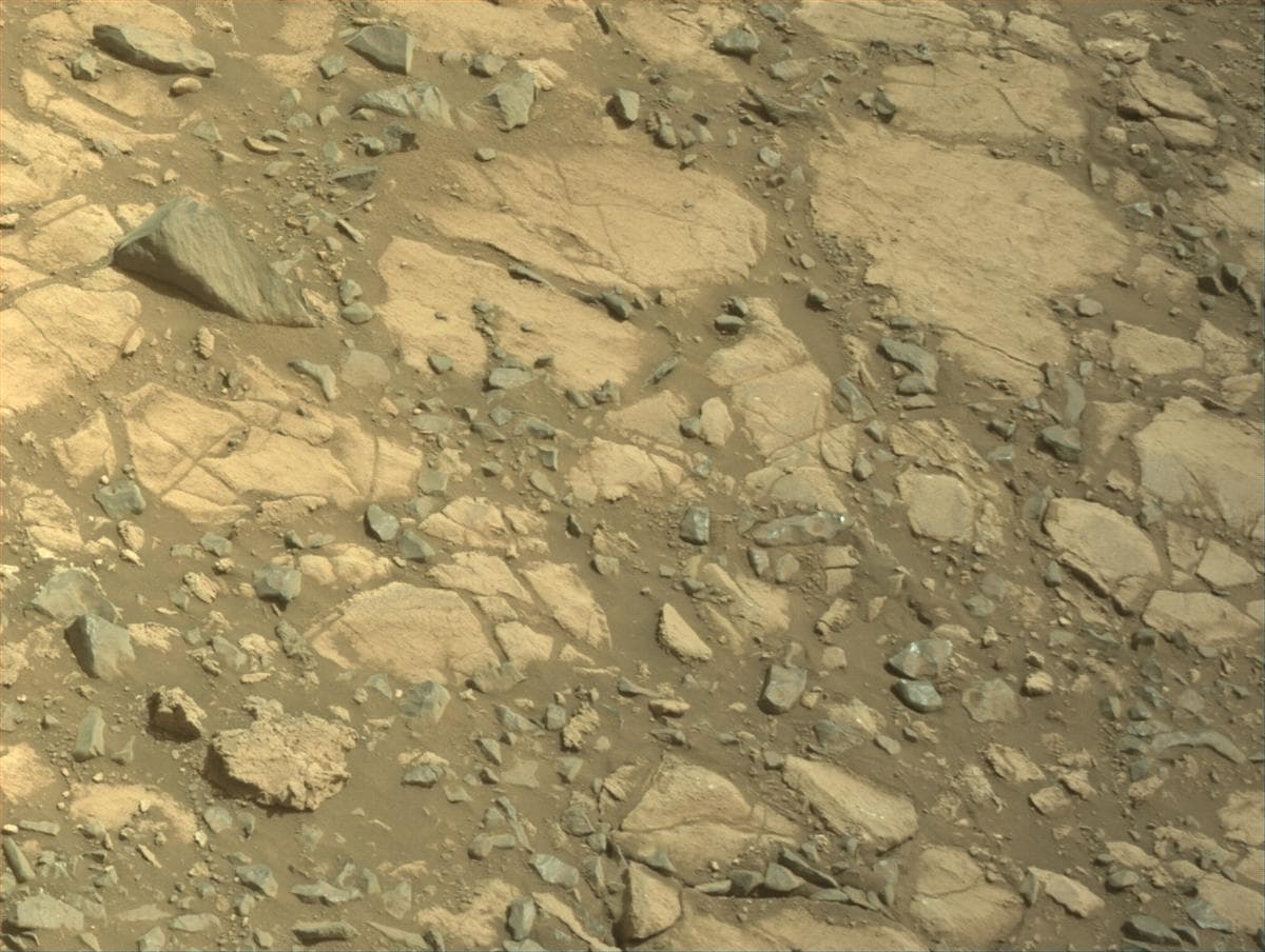 Mars image captured by NAVCAM_RIGHT on Perseverance