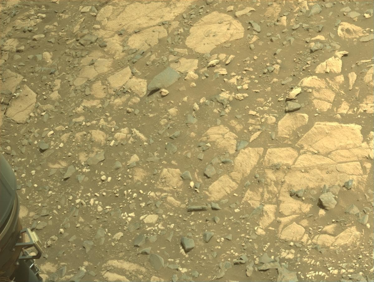 Mars image captured by NAVCAM_RIGHT on Perseverance