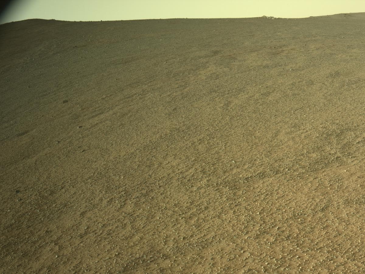 Mars image captured by NAVCAM_RIGHT on Perseverance