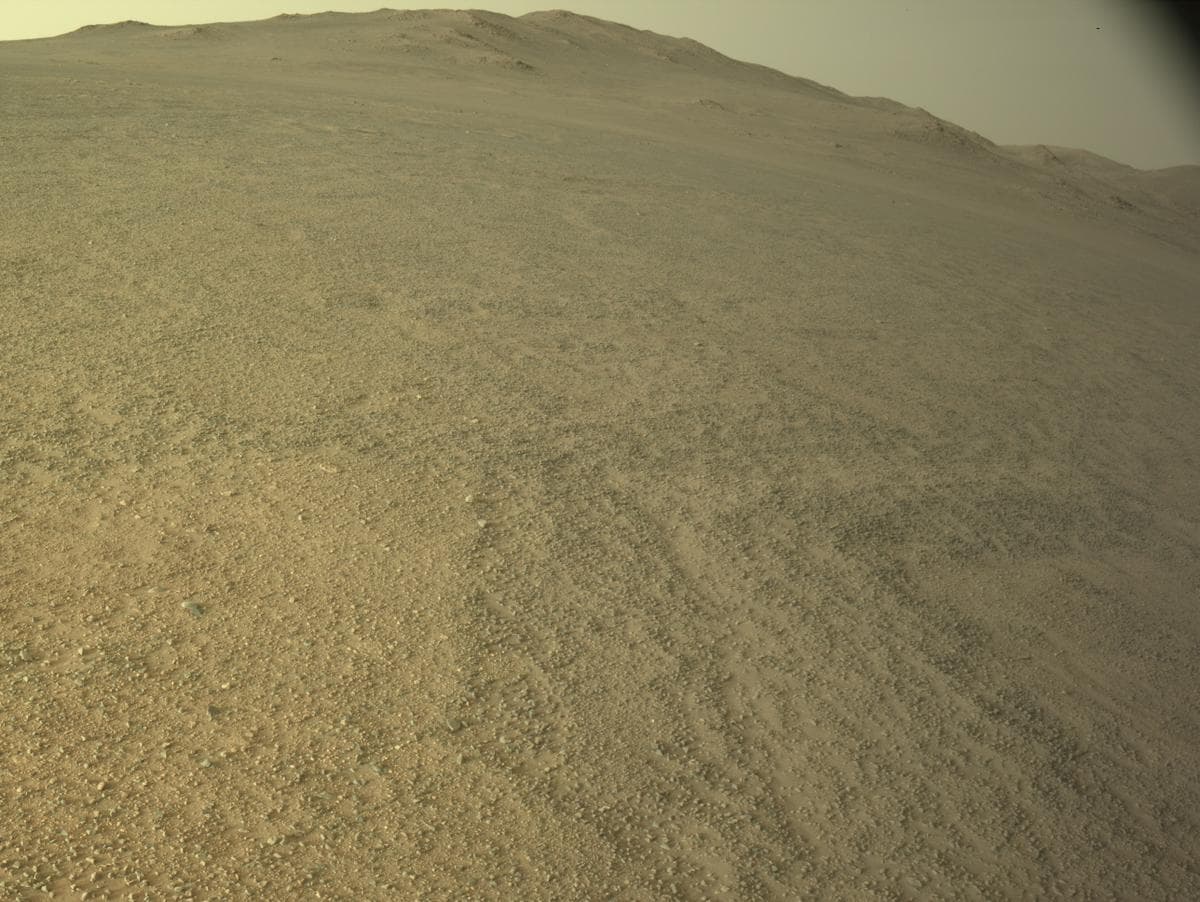 Mars image captured by NAVCAM_RIGHT on Perseverance