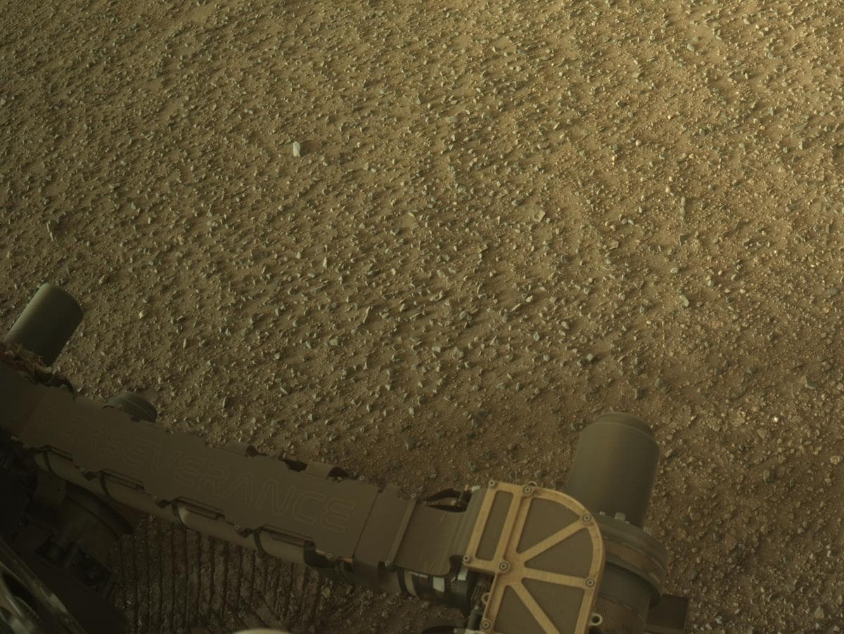 Mars image captured by NAVCAM_RIGHT on Perseverance