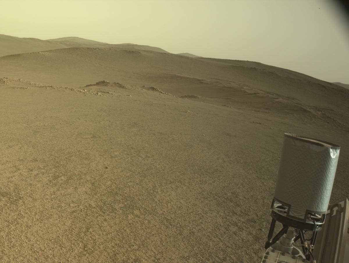Mars image captured by NAVCAM_RIGHT on Perseverance