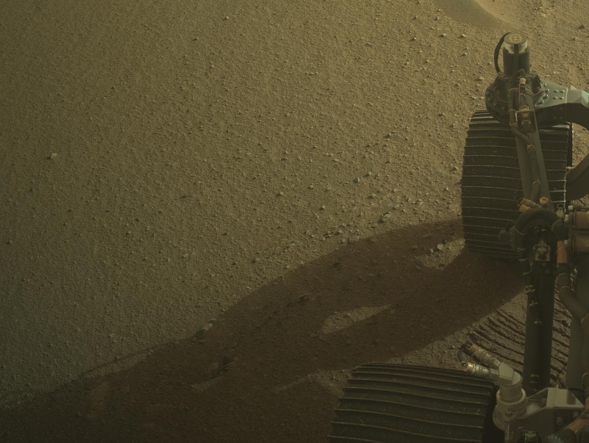 Mars image captured by NAVCAM_LEFT on Perseverance