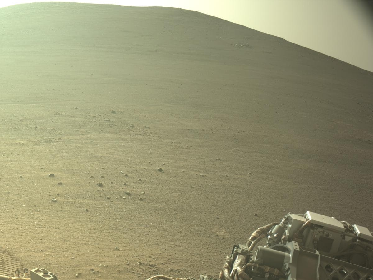 Mars image captured by NAVCAM_LEFT on Perseverance