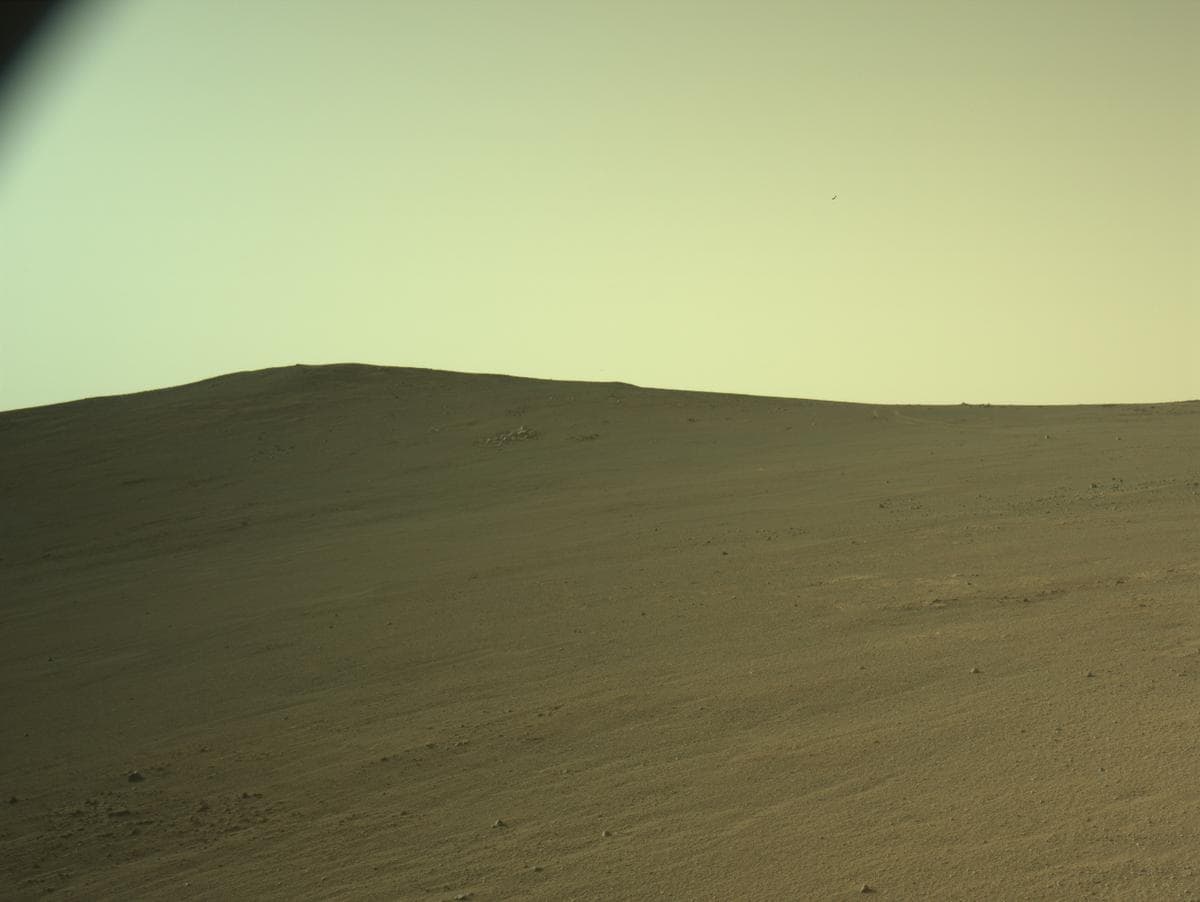 Mars image captured by NAVCAM_LEFT on Perseverance