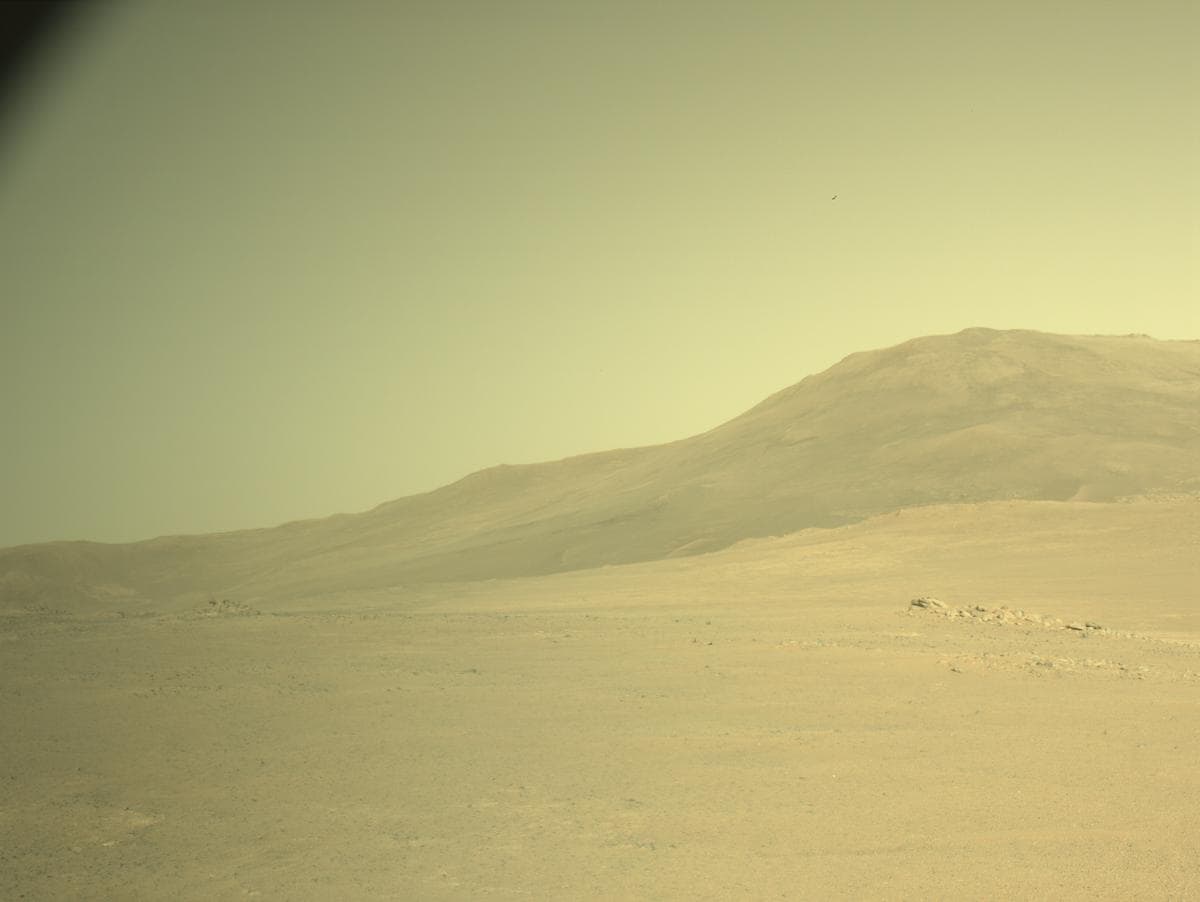 Mars image captured by NAVCAM_LEFT on Perseverance