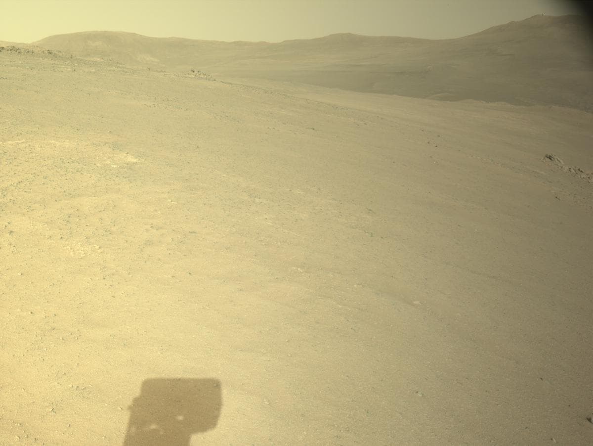 Mars image captured by NAVCAM_RIGHT on Perseverance