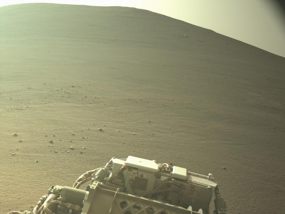 Mars image captured by NAVCAM_RIGHT on Perseverance