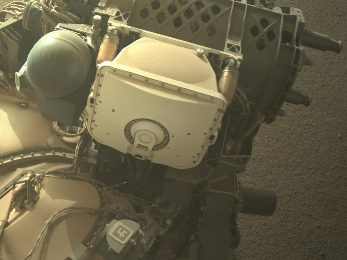 Mars image captured by NAVCAM_RIGHT on Perseverance