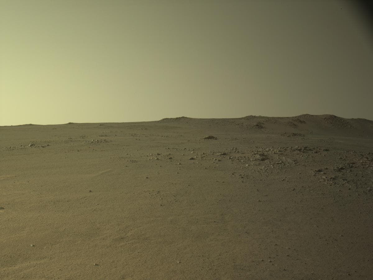 Mars image captured by NAVCAM_RIGHT on Perseverance