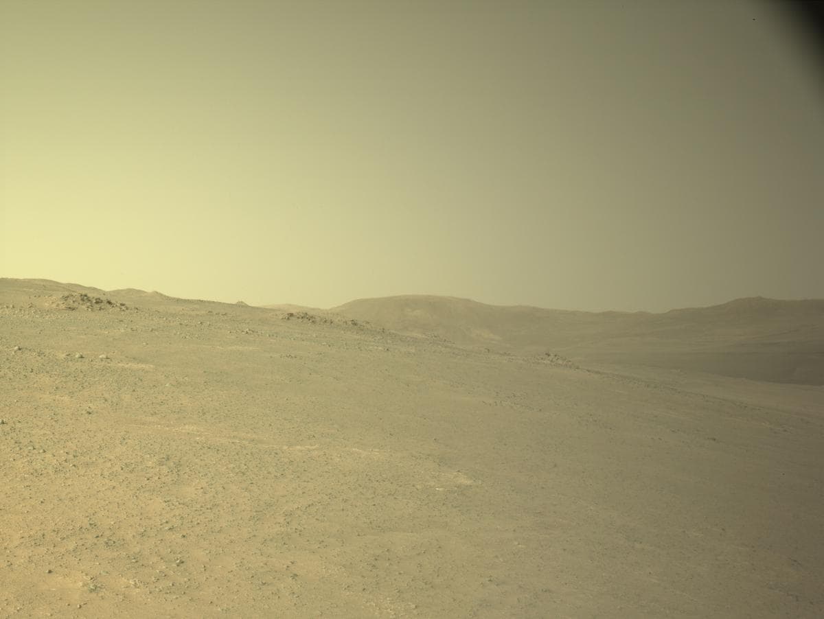 Mars image captured by NAVCAM_RIGHT on Perseverance