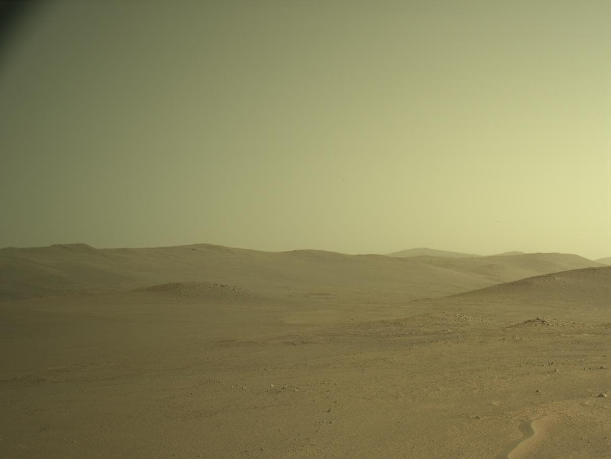 Mars rover photo